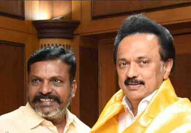 thirumavalavan - stalin meet - updatenews360