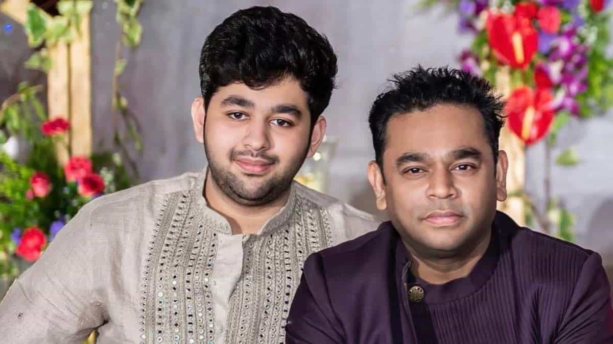 AR Rahman Sons Defends his father against Rumours