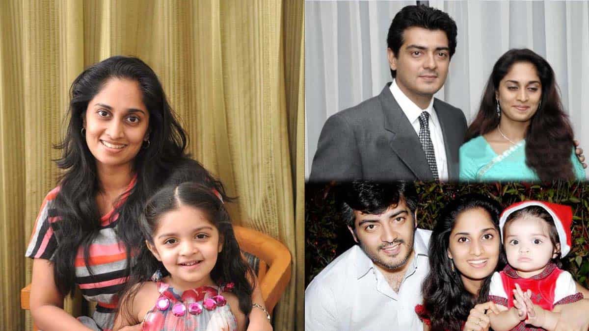 Ajith Shalini Daughter Anoushka